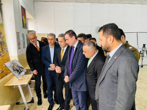 ديانا.. افتتاح معرض خاص بالفن الجالوغرافي والزخرفة الآشورية