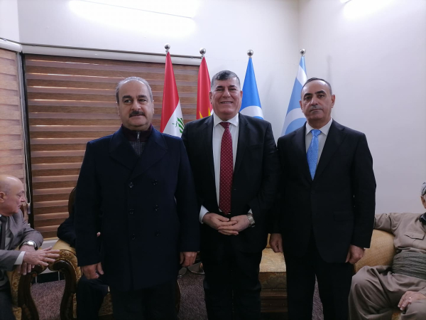 حزب بيت نهرين الديمقراطي يهنيء حزب الشعب التركماني