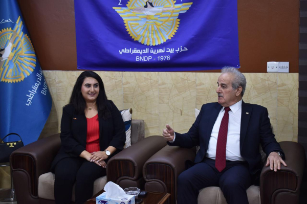حزب بيت نهرين الديمقراطي يستقبل وفداً من مؤسسات شعبنا في أوروبا و سوريا