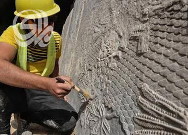 مشروع تنقيب آثاري يكشف عن آثار آشورية مذهلة في الموصل