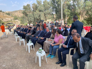 فرع دهوك لحزب بيت نهرين الديمقراطي يشارك تجديد الهيكل العظيم في خنس