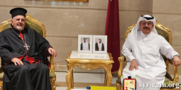 البطريرك السرياني يونان زار السّهلاوي والبخاري في مقرّيهما