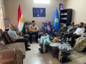 فرع دهوك لحزبنا يهنيء حزب الاشتراك الديمقراطي الكوردستاني بمناسبة ذكرى تأسيسه