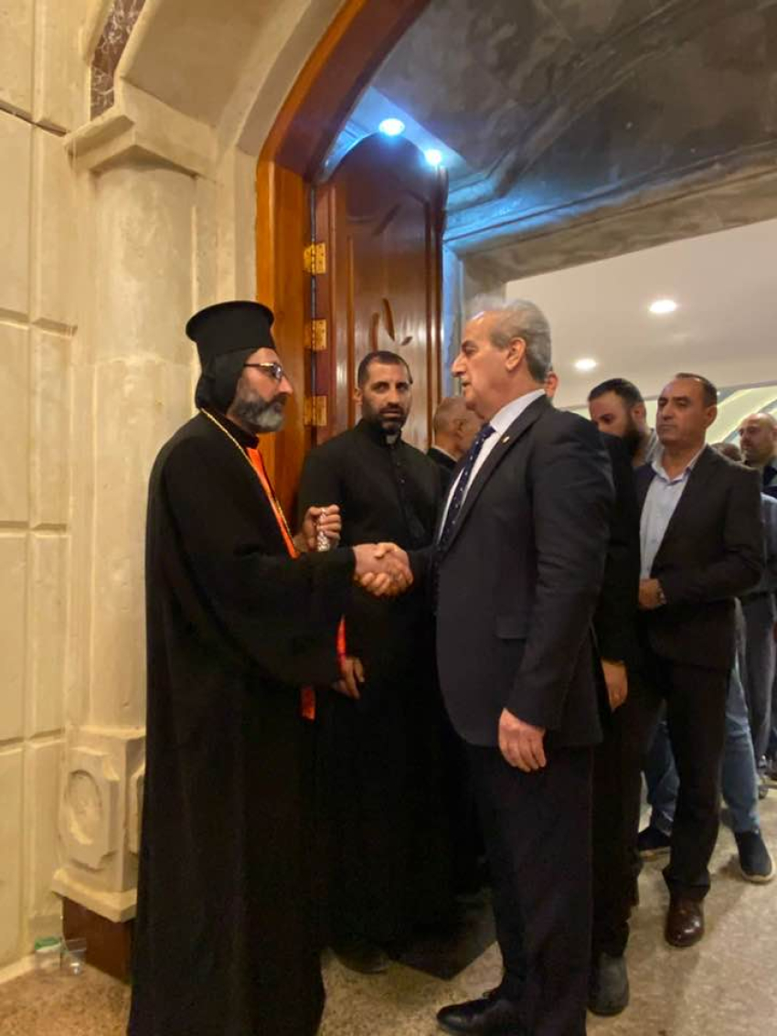 السكرتير العام لحزب بيت نهرين الديمقراطي يعزي ذوي ضحايا كارثة بغديدا