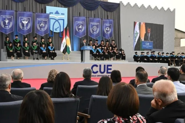 الجامعة الكاثوليكيّة في أربيل تخرّج طلّابها&hellip; وبارزاني: التربية والتعليم من أولويّاتنا